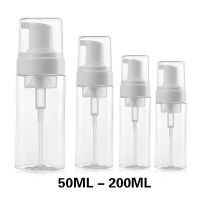 50ml-200ml Container Foam Pump Bottle Foaming DIY Empty 100mL Transparent blister Bottles