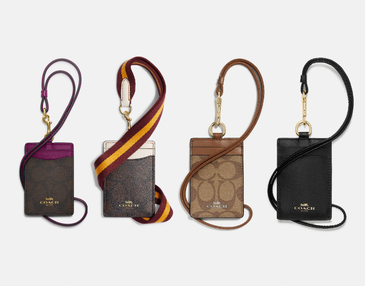 Original Coach Id Lanyard In Signature Canvas Lazada PH