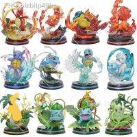 Aolzbiip49h Nhựa Squirtle Charmander Bulbasaur Charmeleon Wartortle Vulpix Đồ Chơi Sưu Tập Mô Hình Trẻ Em Quà Tặng Sinh Nhật