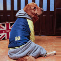 2022 Dog jacket winter Golden Retriever Husky Labrador dogs pets clothing Cool letter hooded coat ropa para perro roupa cachorro