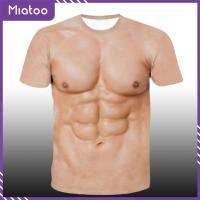 เสื้อคริสมาสต์พิมพ์ลายดิจิทัลสำหรับผู้ชาย Miatoo 3D กราฟิกฮาโลวีน