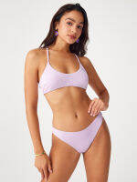 Cider U-neckline Knotted Bikini Set