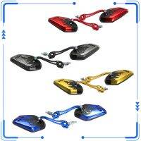 Kaca konversi sepeda motor Universal cermin Harley Cruise mundur reflektor Retro cermin sepeda motor