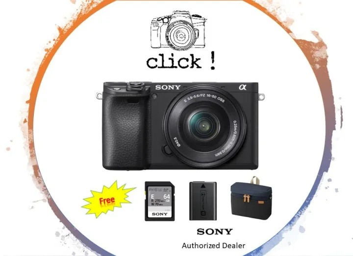 Sony Alpha ILCE-6400L/ A6400 Mirrorless Digital Camera with 16
