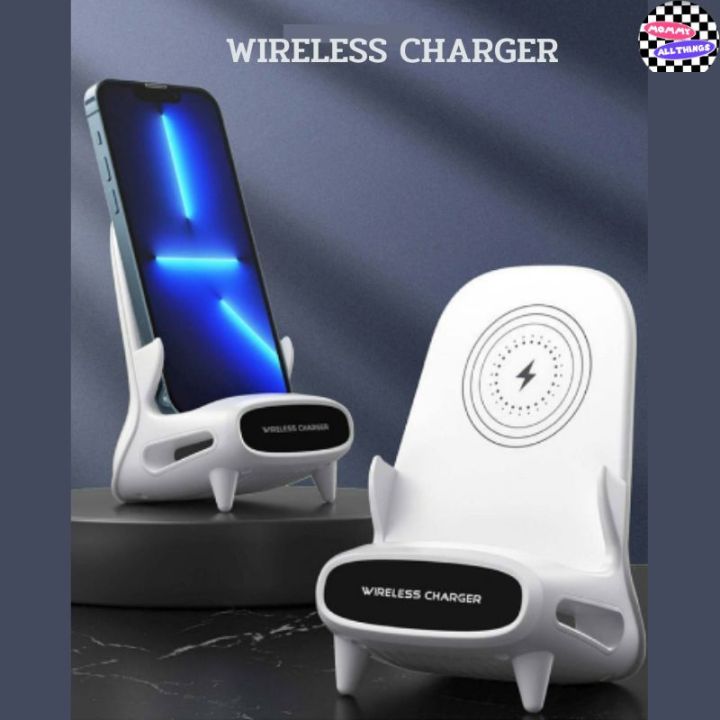 แท่นชาร์จโทรศัพท์ไร้สาย-fast-wireless-charger-stand-ชาร์จเร็ว-ขาตั้งโทรศัพท์มือถือ-แบบไร้สาย-เครื่องชาร์จไร้สาย