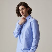 Modus Vibendi - Dress shitrs for male - type12 - fabric - blue - 1 piece