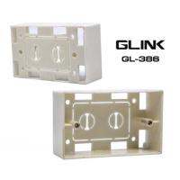 ฝาแผงหน้ากาก บล๊อคกล่องลอย สำหรับแผงหน้ากาก LAN ยี่ห้อ GLINK