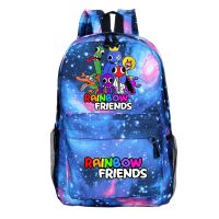 Mochilas Rainbow Friends Backpack 3D Game Book Bags Boys Girls School Bag Laptop Rucksack Cartoon Anime Knapsack School Gifts