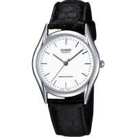 Casio นาฬิกาข้อมือผู้ชาย สายหนังแท้ รุ่น MTP-1094 ของแท้ รับประกัน 1 ปี