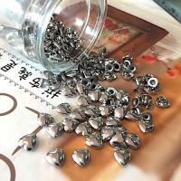 8mm 8set 8M2309P1s หมุดตอก หมุด หน้าเดียว หัวใจ สีเงิน ขนาด 8 มิล จำนวน 8 ชุด 8mm Silver Single CAP round Rivets Rapid Snap