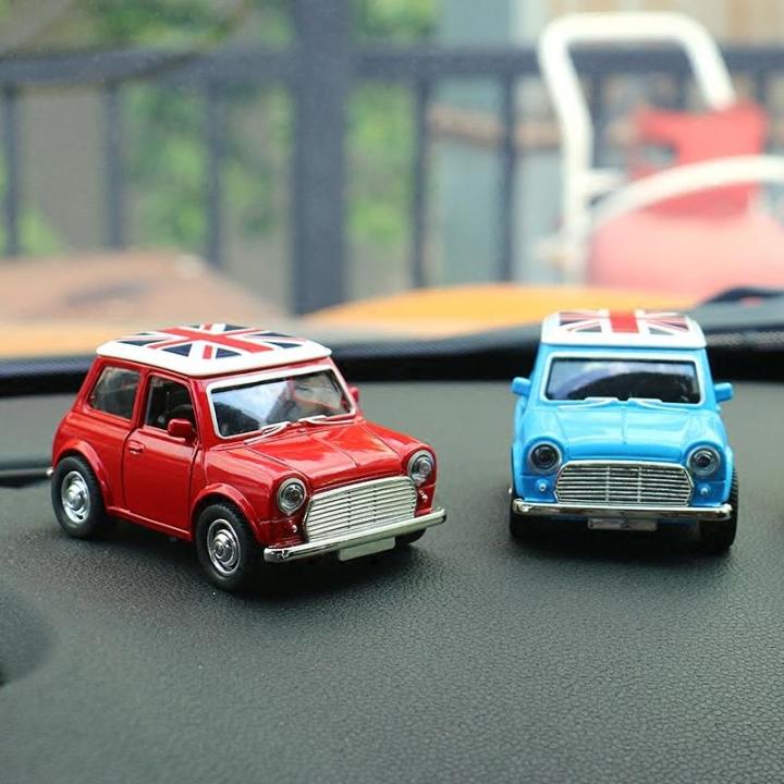 โมเดลรถของเล่น1ชิ้นตกแต่งภายในรถอัลลอยด์สำหรับเด็กเล็กของขวัญสำหรับเด็กเล็กของตกแต่งแต่งรถ-jcw-one-s