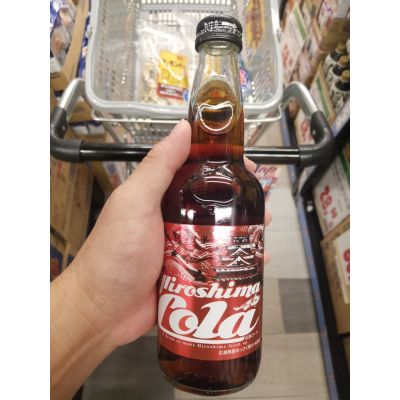 อาหารนำเข้า🌀 Japanese Hiroshima Cola Drink Solve Suzza DK Saito Inryo Sora Iro Cola 330mlcola