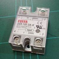 SSR-100DA-H โซลิด สเตท รีเลย์ 100 A INPUT 3-32VDC OUTPUT 90~480VAC ขาย 1ตัว 450 บาท