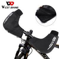 WEST BIKING Winter MTB Bike Handlebar Gloves Cycling Men Women Mountain Bike Bar Gloves Hand Muffs Bike Mittens Bicycle Gloves