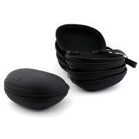 【LZ】☒✘  1pc multi-função portátil dobrável óculos de sol caixa de armazenamento cordão com zíper caso óculos de compressão caixa de proteção eyewear