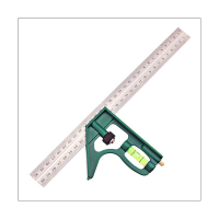 1 PCS 300MM Adjustable Protractor Square Stainless Steel Protractor Square Combination Square Ruler Combination Ruler
