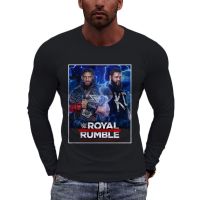 and 2023 Spring WWE Fashion Autumn Hot Selling Roman Queen vs. How does Kevin Owens feel? Classic mens long sleeved T-shirt, suitable for women