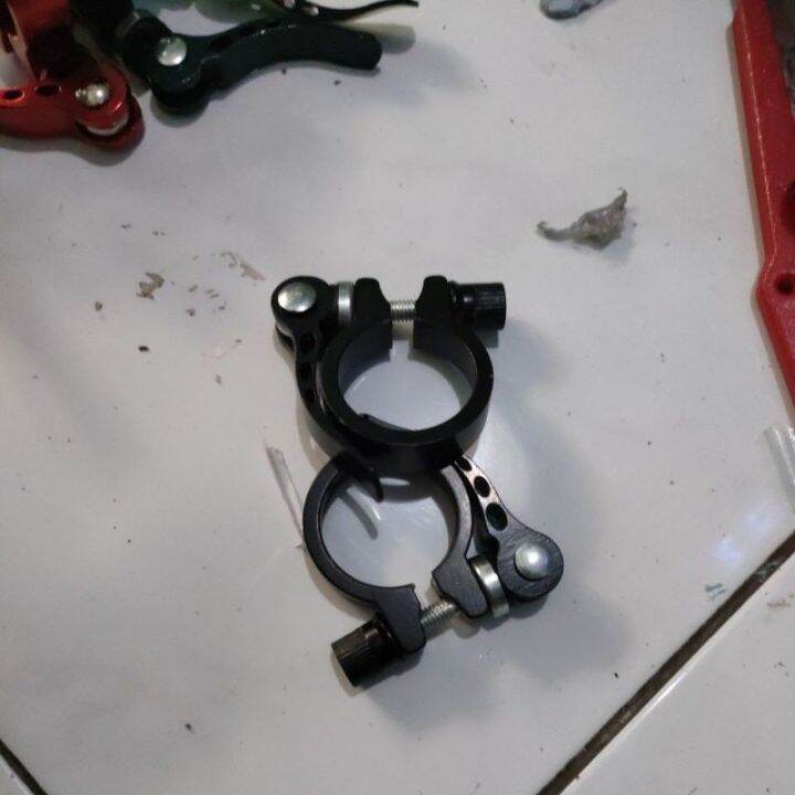 Seat Clamp Klem Tiang Sadel Qr Quick Release Alloy Sepeda Mm Lazada Indonesia