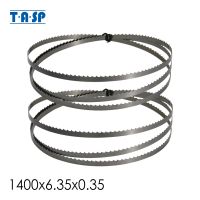 GJPJ-Tasp 2pcs 1400mm Band Saw Blade 1400x6.35x0.35mm Woodworking Bandsaw Tools For 8 Draper Scheppach Einhell Th-sb200 Tpi 6 10 15