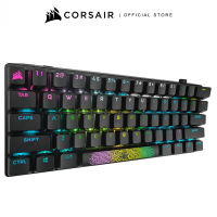 CORSAIR Keyboard K70 PRO MINI WIRELESS 60% Mechanical CHERRY MX Red Switch Keyboard with RGB Backlighting - Black