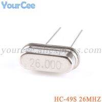 10pcs HC 49S 26MHz Quartz Crystal Resonator Passive Oscillator 26 MHz 26M Hz 26.000MHz