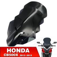 อุปกรณ์เสริมรถจักรยานยนต์กระจกบังลมกระบังหน้าเข้ากับฮอนด้า CB500X 2012 2013 2014 2015 CB CB-500X 500X