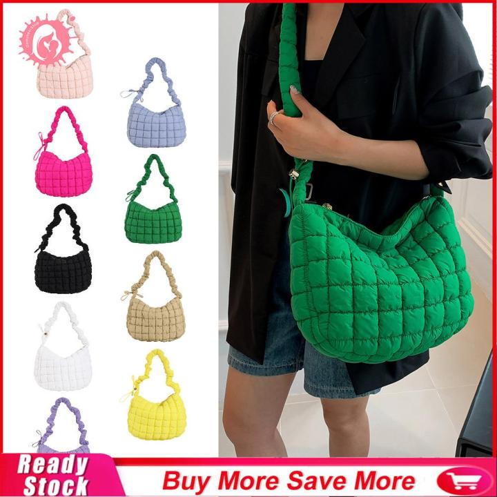 portable-bubble-flower-tote-bags-pleated-bubbles-female-vest-underarm-bag-puffer-shoulder-bag-for-office-travel-school