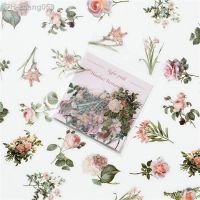 40Pcs/Bag Plant Nature Flower Decorative PVC Sticker For Epoxy Resin Crafts Fillers Material DIY Epoxy Resin Molds Book Decor