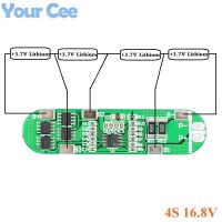 4S 10A Li ion Lithium Battery 16.8V 18650 Charger Chargering PCB BMS Protection Board Lipo Battery Cell