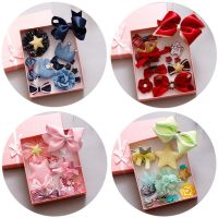 PENTAGON Hot Sale 10PcsSet Baby Kids Girls Hair Clips Headwear Jewelry Gift