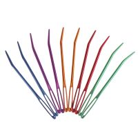 【YF】 2pcs Yarn Knitting Needles Tapestry Bent Tip For Crochet Large Eye Curve Blunt Needle Weaving Sewing Tool