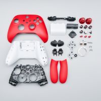 Xbox Series S/x Gamepad Shell สีทึบชุดหลากสีสันซ่อมแซมอุปกรณ์เสริมเกมจอยควบคุมเกมเปลี่ยนเชลล์