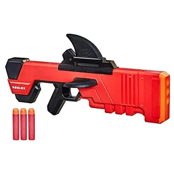 Nerf Roblox Strucid: Boom Strike Dart Blaster, Priming Handle, 2 Nerf Elite  Darts 