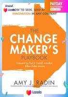 (หนังสืออังกฤษมือ 1) The Change Makers Playbook : How to Seek, Seed and Scale Innovation in Any Company [Paperback]