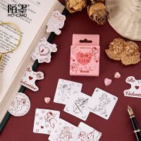 46 Pcs Creative Love Cupid Stationery Flakes Scrapbooking DIY Decorative Stickers