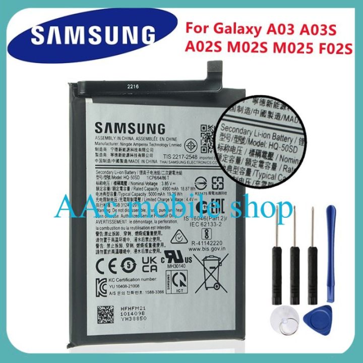 Hq Sd For Galaxy A A S A S M S M F S Slc Samsung Original Battery Mah Hq