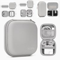 TEXPortable Mini Hard Shell Digital Gadgets Storage Bag Artificial Leather Earphone r Case Data Cable U Disk Organizer