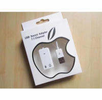 USB Sound Card 7.1 Channel ซาวน์การ์ด สายแปลง USB เป็น Aux 3.5 ต่อไมค์ หูฟัง สำหรับ PC/Notebook