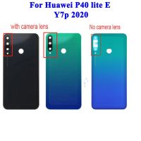 6.39" For Huawei P40 Lite E Back Housing Battery Cover Door Rear Glass Case For Huawei Y7P 2020 Battery Cover Back Housing