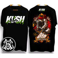 original KUSH 2013 warrior Cotton crew neck T-shirt ใหม่การพิมพ์ด้านหน้าและด้านหลังที่ เสื้อเชิ้ตลำลองผู้ชายแขนสั้น Shipping from Thailand พร้อมสำหรับการจัดส่ง