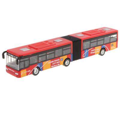 BolehDeals 1/64 Scale Electric Tram Bus Model Diecast for Kids