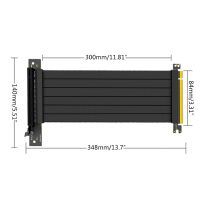 ความเร็วสูง PC การ์ดกราฟิก PCI Express สายต่อ Riser PCI-E X16 3.0ยืดหยุ่นอะแดปเตอร์ขยายสาย