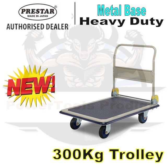 PRESTAR TROLLEY NF301 FOLDABLE TROLLEY MAX LOAD 300KG/ METAL BASE