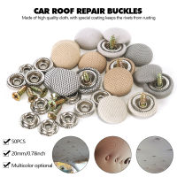 50Pieces Car Interior Ceiling Cloth Fixing Screw Car Roof Fixed Buckle Snap Rivets Retainer Automotive Headliner Repair Button