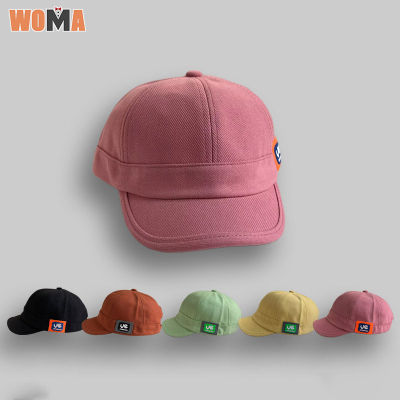 WOMA หมวกชายคาสั้นของผู้ชายหมวกฉบับภาษาเกาหลีทุกอย่างฮิปฮอปหมวกเบสบอล