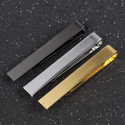 【YF】 Mens Stainless Steel Tone Simple Necktie Tie Bar Clasp Clip Clamp Pin gifts for men