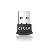 Mini CSR 4.0ดองเกิลบลูทูธ USB ผู้ส่งเพลงอะแดปเตอร์เสียงแบบไร้สายตัวรับตัวส่งสัญญาณบลูทูธแล็ปท็อปสำหรับคอมพิวเตอร์พีซี