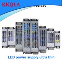 QKKQLA AC 220v to DC 12V/24VLED Power Supply Lighting Transformers Adapter Switch 60W 100W 150W 200W 300W For LED Strips