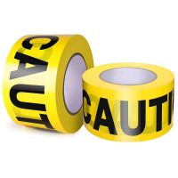 【YP】 100m Decoration Warning Tapes Outdoor Scary Construction Caution Tape Roll