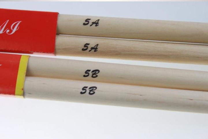 24pcs-of-maple-wood-oval-tip-drum-sticks-5a-5b-7a-drumsticks-16-inch-length-wholesale-pice